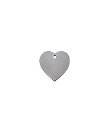 Red Dingo Rozsdamentes Titánium biléta szív forma