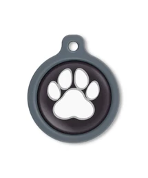 Blucky Wild Paw Black Dog Tag large