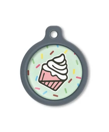 Blucky Sweetie Pastel Green Dog Tag large