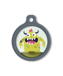 Blucky Beastie Pastel Green Dog Tag large