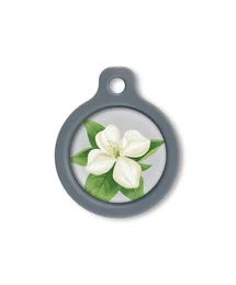 Blucky Jasmine Grey Dog Tag medium