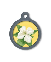 Blucky Jasmine Yellow Dog Tag large