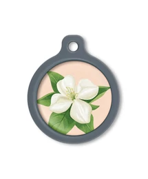 Blucky Jasmine Pastel Orange Dog Tag large