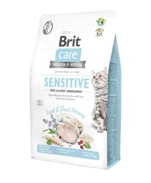Brit Care Cat SENSITIVE FOOD ALLERGY MANAGEMENT ROVAR ÉS FRISS HERING 7kg Brit Care Cat SENSITIVE FOOD ALLERGY MANAGEMENT ROVAR ÉS FRISS HERING 7kg