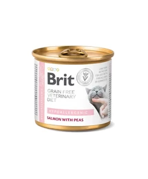 Brit GF Veterinary Diet Cat Cans Hypoallergenic 200 g