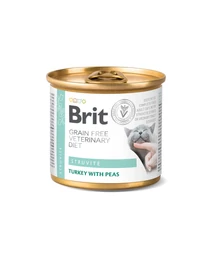 Brit GF Veterinary Diet Cat Cans Struvite 200 g