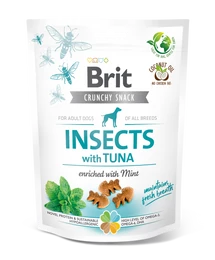 Brit Care Dog Crunchy Cracker Insects with Tuna and Mint 200g