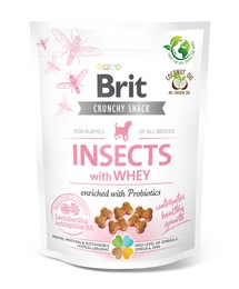 Brit Care Dog Crunchy Cracker Puppy Insects with Whey and Probiotics 200g