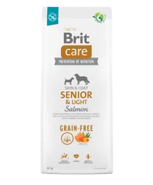 Brit Care Dog Grain-free Salmon Senior & Light 12 kg Brit Care Dog Grain-free Salmon Senior & Light 12 kg