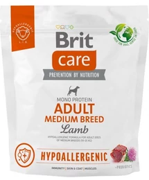 Brit Care Dog Hypoallergenic Lamb Adult Medium Breed 1 kg Brit Care Dog Hypoallergenic Lamb Adult Medium Breed 1 kg