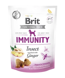 Brit Care Functional Snack Immunity Insect (rovar, gyömbér) 150g