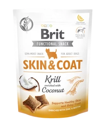 Brit Care Functional Snack Skin&Coat Krill (plankton, kókusz) 150g
