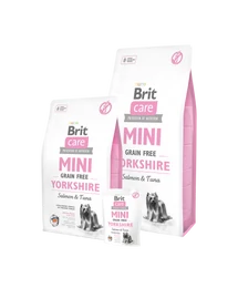 Brit Care Mini Grain Free Yorkshire Salmon & Tuna 0,4 kg Brit Care Mini Grain Free Yorkshire Salmon & Tuna 0,4 kg