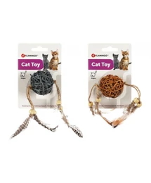 FLAMINGO MACSKA JÁTÉK FONOTT LABDA FLAMINGO MACSKA JÁTÉK FONOTT LABDA