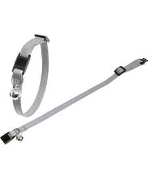 FLAMINGO MACSKA NYAKÖRV FÉNYVISSZAVERŐS EZÜST FLAMINGO MACSKA NYAKÖRV FÉNYVISSZAVERŐS EZÜST