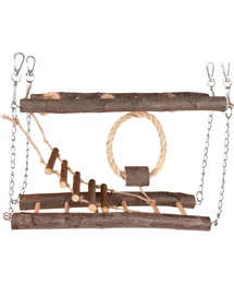 FLAMINGO MADÁR JÁTÉK FÜGGŐFAHÍD 27X17CM