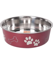 Flamingo fémtál bella mancs piros 2,2 l Flamingo fémtál bella mancs piros 2,2 l