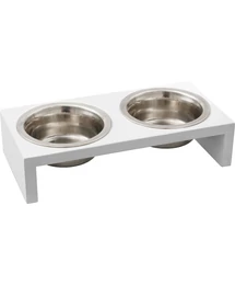 Flamingo fémtál duo fehér 2x220 ml Flamingo fémtál duo fehér 2x220 ml