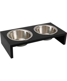 Flamingo fémtál duo fekete 2x220 ml Flamingo fémtál duo fekete 2x220 ml