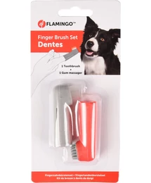 Flamingo fogkefe ujjra húzható 2db