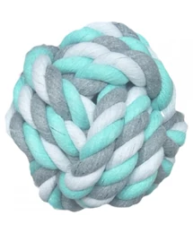 Flamingo játék kötél labda menta 8,5 cm Flamingo játék kötél labda menta 8,5 cm