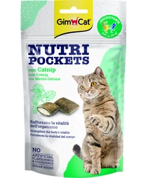 Gimborn Gimcat SNACK NUTRIPOCKETS CATNIP&MULTI-V 60G