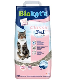 Gimborn Gimcat BIOKAT S CLASSIC FRESH 3IN1 BÉBI PÚDER 10 L