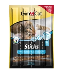 Gimborn Gimcat SNACK STICKS LAZAC&amp;TŐKEHAL 20 G 4X
