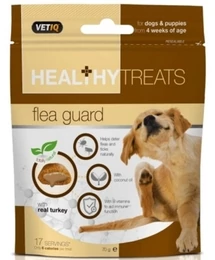 M&amp;C VETIQ HEALTHY TREATS FLEA GUARD DOGS 70G