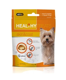 M&amp;C VETIQ SKIN &amp; COAT DOG TREATS 70 G