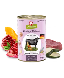 GranataPet Liebling´s Mahlzeit Angus marha és sütőtök konzerv 400 g GranataPet Liebling´s Mahlzeit Angus marha és sütőtök konzerv 400 g