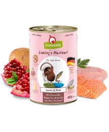 GranataPet Liebling´s Mahlzeit lazac és pulyka konzerv 400 g 6db GranataPet Liebling´s Mahlzeit lazac és pulyka konzerv 400 g 6db
