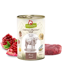 GranataPet Liebling´s Mahlzeit marha PUR konzerv 400 g GranataPet Liebling´s Mahlzeit marha PUR konzerv 400 g