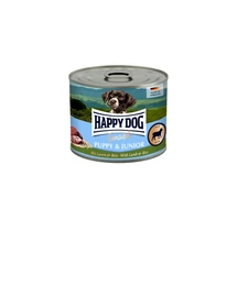 Happy Dog Supreme Sensible Puppy+Junior konzerv Bárány, rizs 200 G