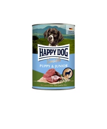 Happy Dog Supreme Sensible Puppy+Junior konzerv Bárány, rizs 400 G