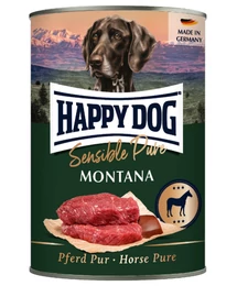 Happy Dog Supreme Sensible PUR KONZERV MONTANA (ló) 6X400 G Happy Dog Supreme Sensible PUR KONZERV MONTANA (ló) 6X400 G