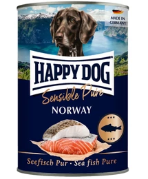Happy Dog Supreme Sensible PUR KONZERV NORWAY (tengeri hal) 6X400 G Happy Dog Supreme Sensible PUR KONZERV NORWAY (tengeri hal) 6X400 G