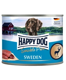 Happy Dog Supreme Sensible PUR KONZERV SWEDEN (vadas) 6X200 G Happy Dog Supreme Sensible PUR KONZERV SWEDEN (vadas) 6X200 G