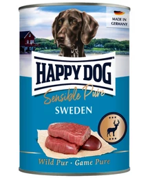 Happy Dog Supreme Sensible PUR KONZERV SWEDEN (vadas) 6X400 G Happy Dog Supreme Sensible PUR KONZERV SWEDEN (vadas) 6X400 G