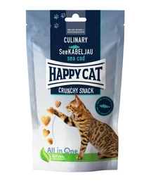 Happy Cat Culinary Crunchy Snacks Tőkehal 70g Happy Cat Culinary Crunchy Snacks Tőkehal 70g