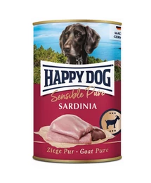 Happy Dog Supreme Sensible PUR KONZERV SARDINIA (kecske) 6X400 G Happy Dog Supreme Sensible PUR KONZERV SARDINIA (kecske) 6X400 G