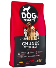 Happy Dog's FAVORITE CHUNKS BEEF 15 KG Happy Dog's FAVORITE CHUNKS BEEF 15 KG