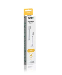 2db pótfej Petsie kutyafogkeféhez (S méret - 0-10kg-ig) 2db pótfej Petsie kutyafogkeféhez (S méret - 0-10kg-ig)