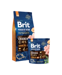 Brit Premium by Nature Small/Medium Senior 2db 15Kg Brit Premium by Nature Small/Medium Senior 2db 15Kg