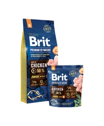 Brit Premium by Nature Medium Junior 2db 15kg Brit Premium by Nature Medium Junior 2db 15kg