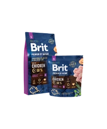 Brit Premium by Nature Small Adult 3kg Brit Premium by Nature Small Adult 3kg