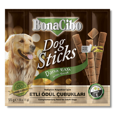 BONACIBO DOG STICKS 5X11g