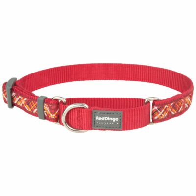 Red Dingo Flanno Red Small Martingale nyakörv