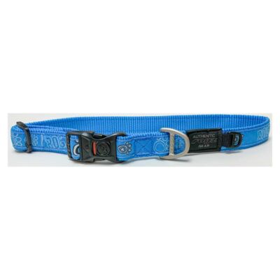 Rogz Fancy Dress Armed Response kutya nyakörv - XLarge / Turquoise Paw
