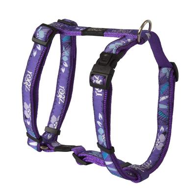 Rogz Fancy Dress Beach Bum Dog hám Large / Purple Forest
